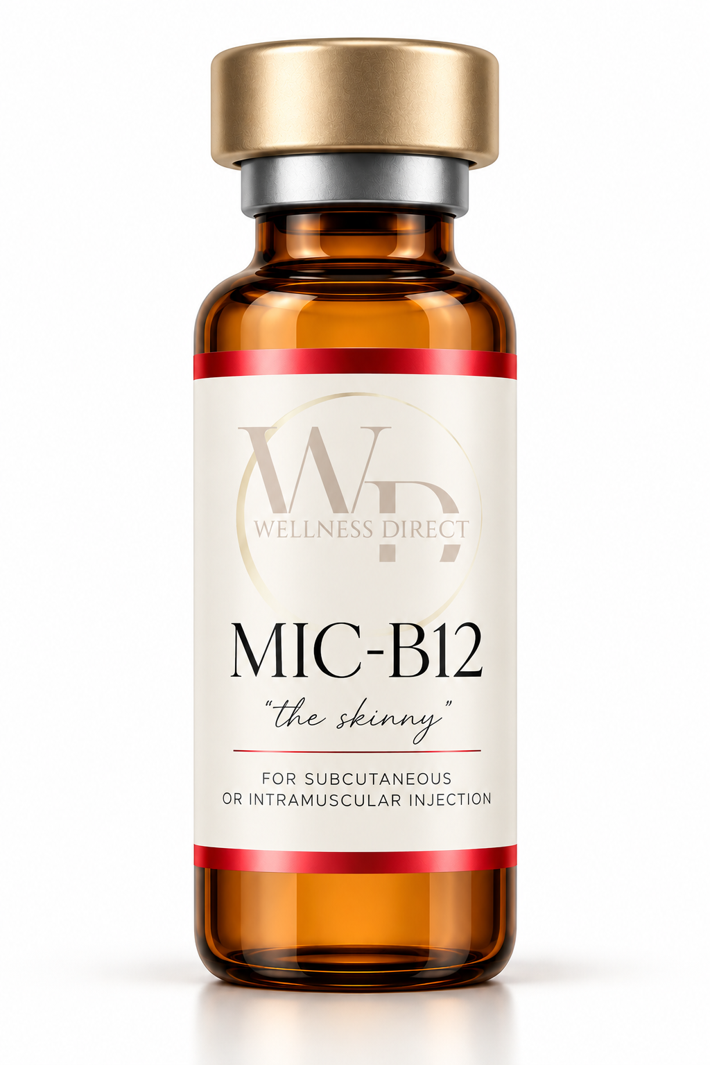 Illustrated Wellness Direct MIC-B12 vial